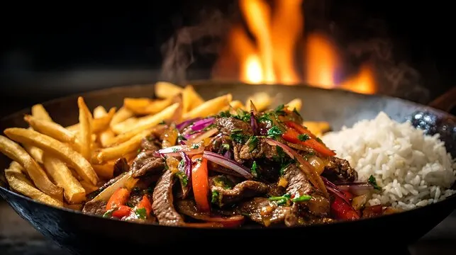 Menu lomo saltado